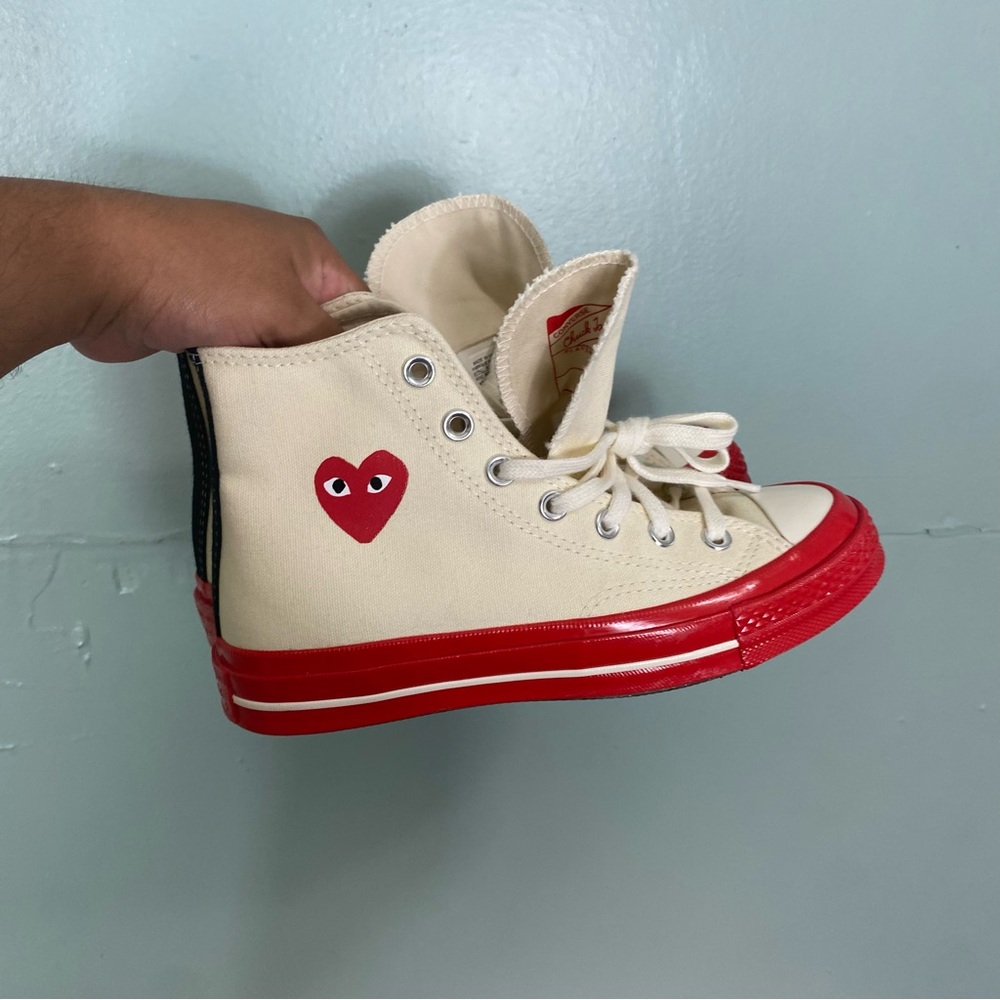 Converse Comme Des Garçons Chuck 70s High Top Sneakers Size 6.5 Women’s